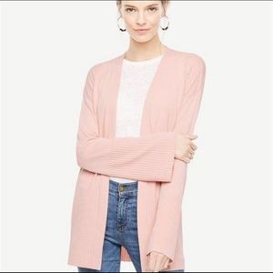 Ann Taylor Open Cardigan Sz XS in Pink New NWT